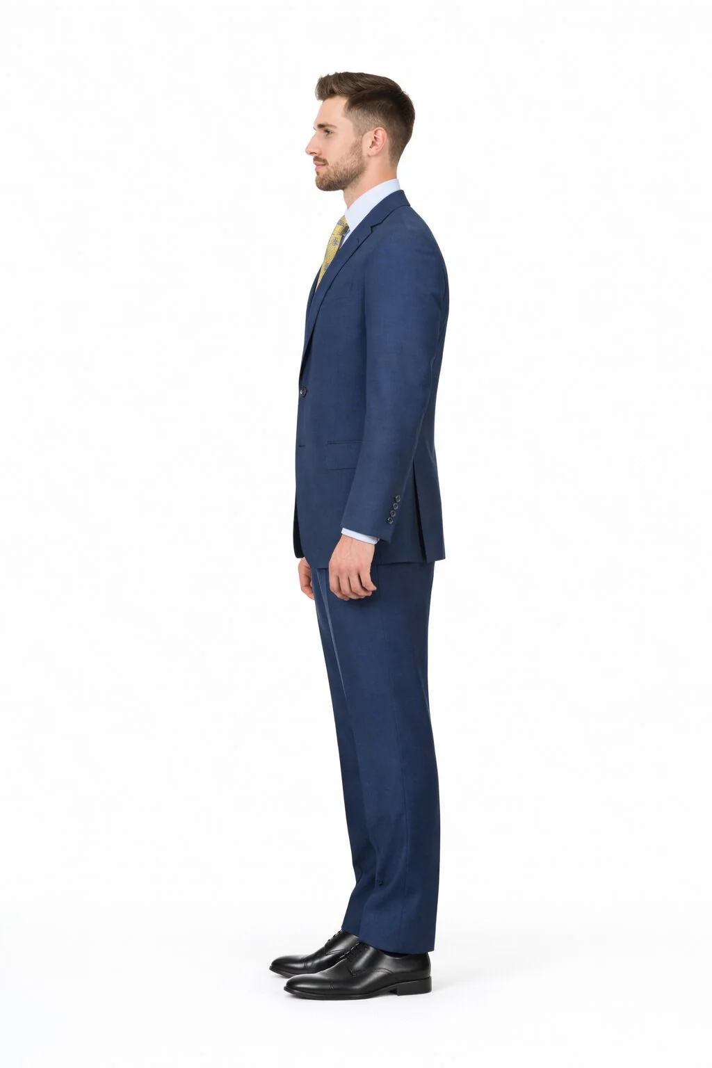 Modern Fit Tiglio Wool Double-Breasted Suit – Premium Tailored Formal Suit - Image 11