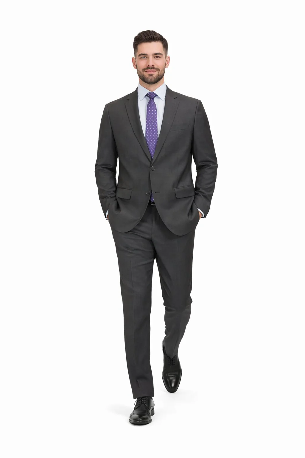 Modern Fit Tiglio Wool Double-Breasted Suit – Premium Tailored Formal Suit - Image 21