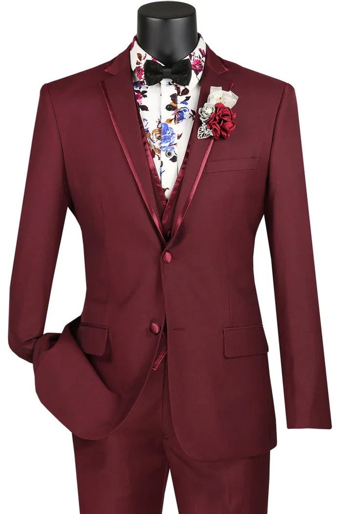 Online Tuxedo Rental - Different Tuxedo Colors Styles - Classic Tuxedo in 8 Colors Slim Fit - Image 3