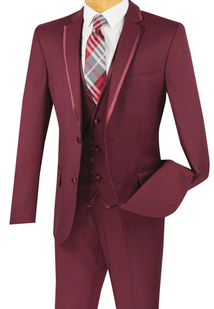 Online Tuxedo Rental - Different Tuxedo Colors Styles - Classic Tuxedo in 8 Colors Slim Fit - Image 4