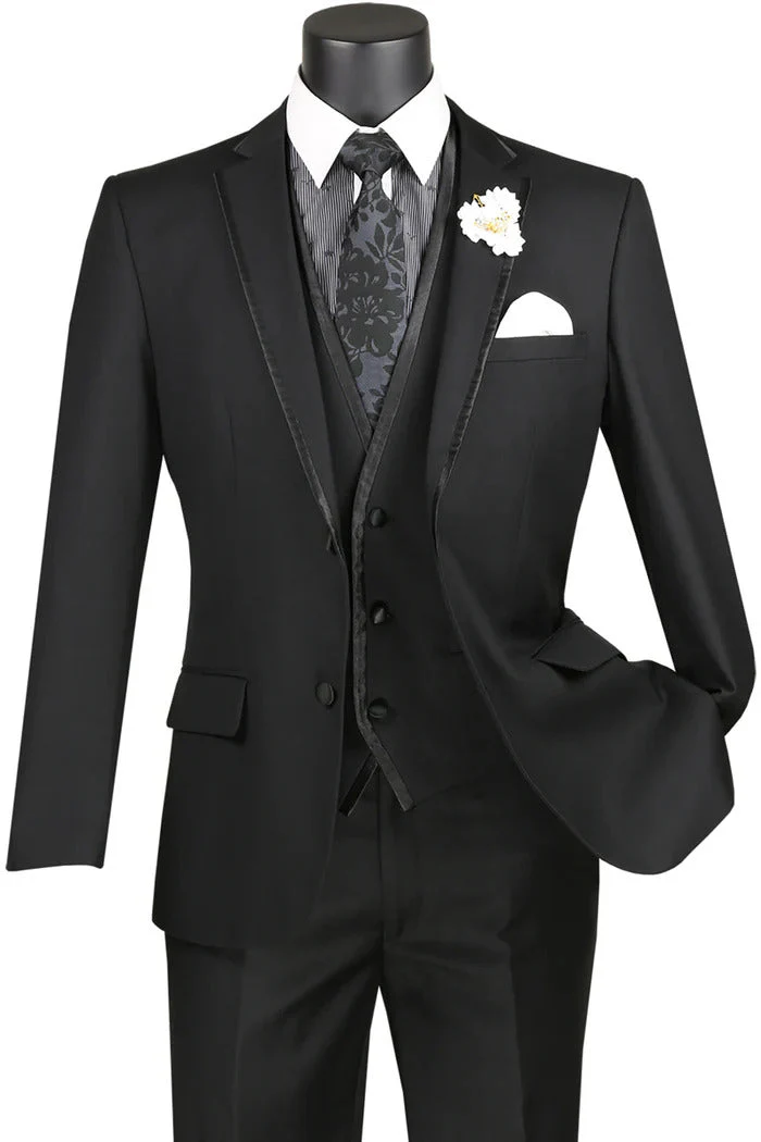 Online Tuxedo Rental - Different Tuxedo Colors Styles - Classic Tuxedo in 8 Colors Slim Fit - Image 5