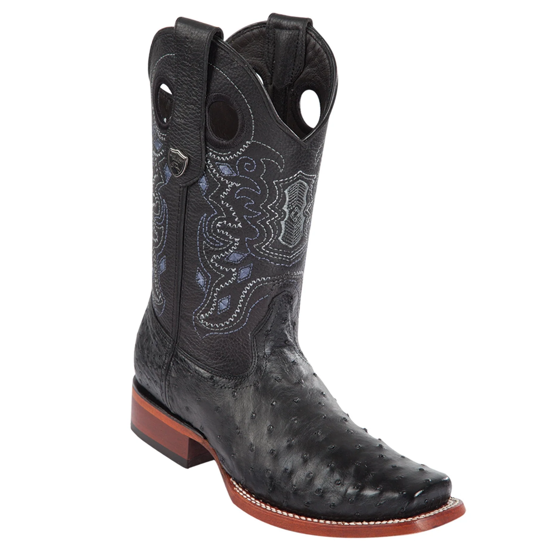 Ostrich Boots Wild Rodeo Toe - Image 3