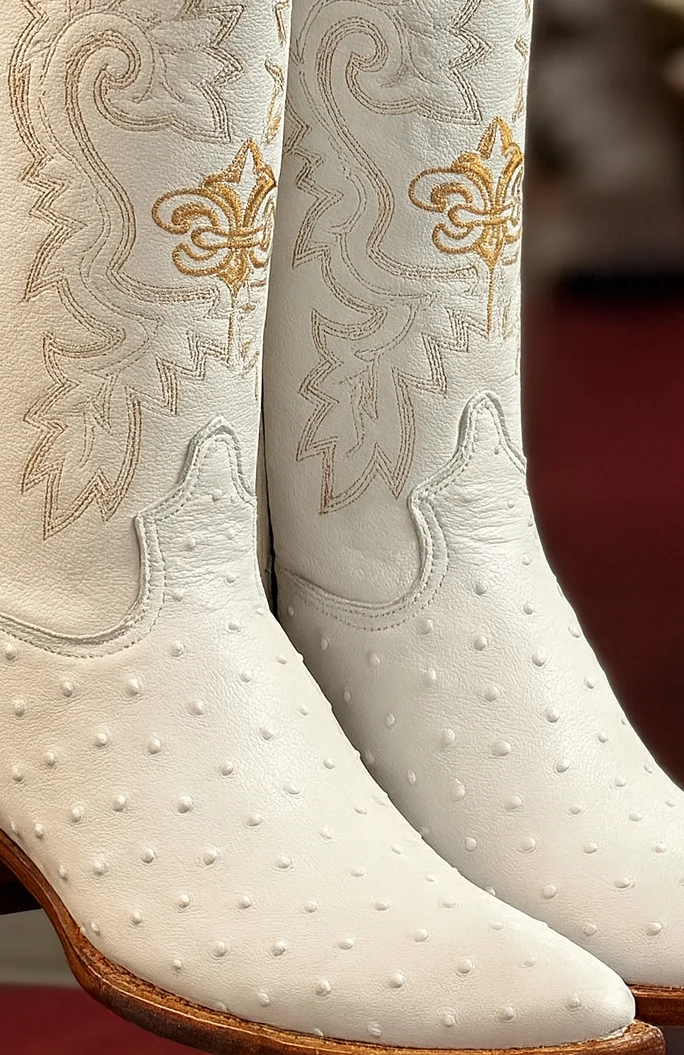 Ostrich Print New Boot Goofin by La Sierra Boots - Image 6