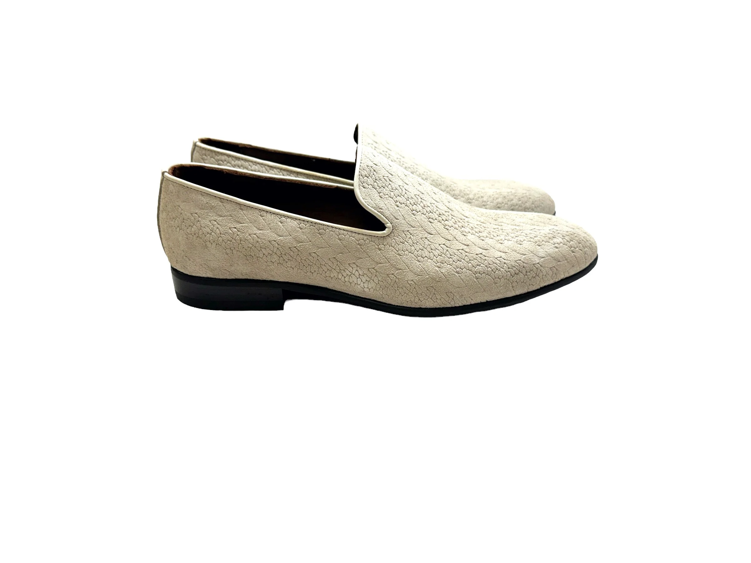 P000505 - Warren Loafer Beige Suede - Image 2