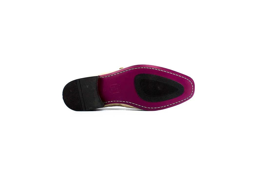 P000598 -Tomaso- Taupe Suede - Image 3