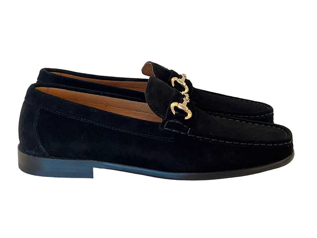 P000612-6444S-Black Suede - Image 2