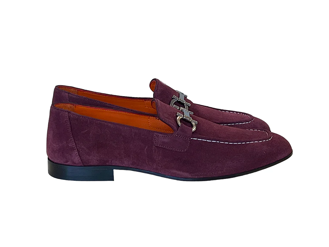 P000655-6472-Burgundy suede - Image 2