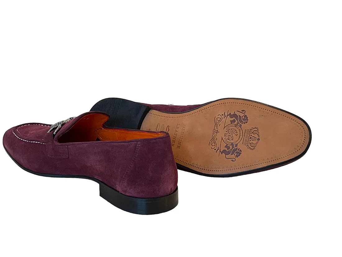 P000655-6472-Burgundy suede - Image 3