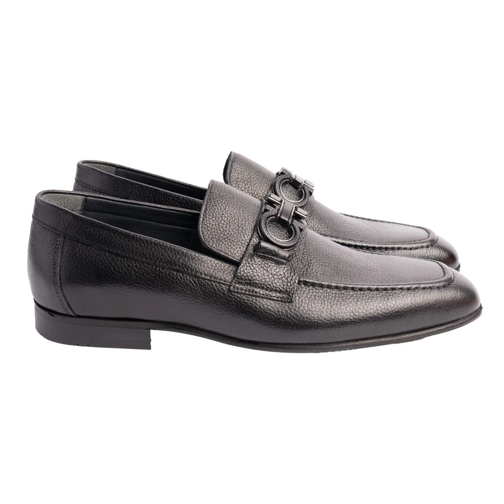 P00071 Chello- Buckle Loafer-Black - Image 2