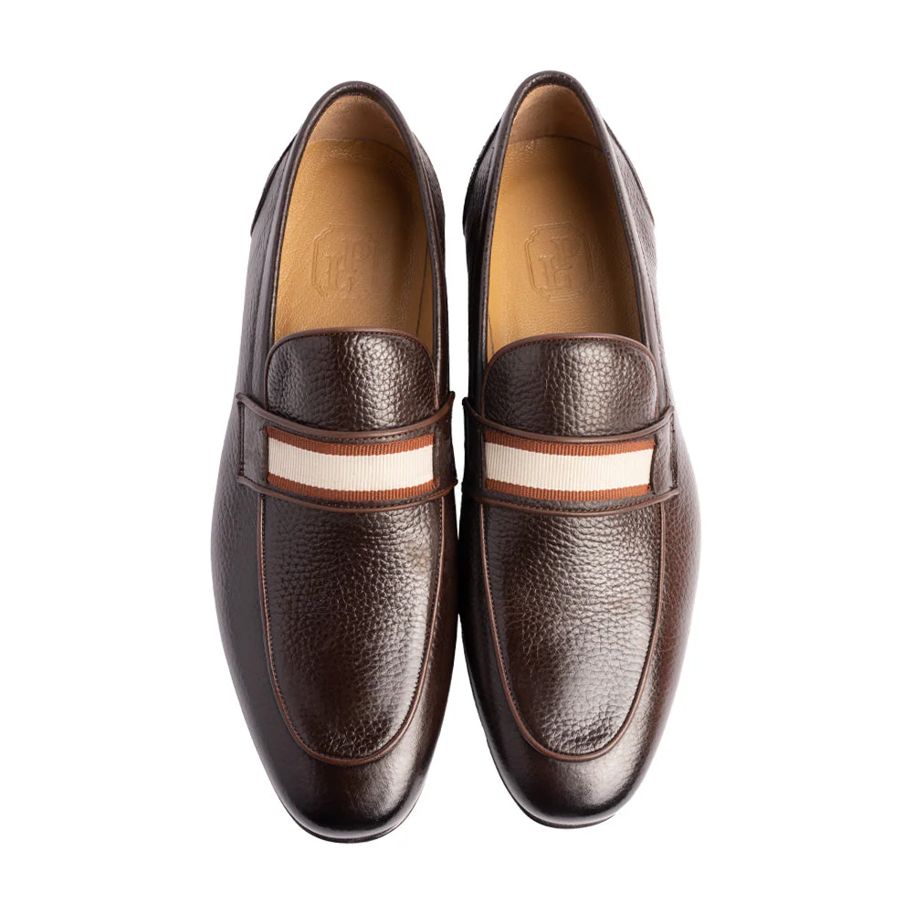P00082 Depp with Contrast Strap- Brown - Image 4
