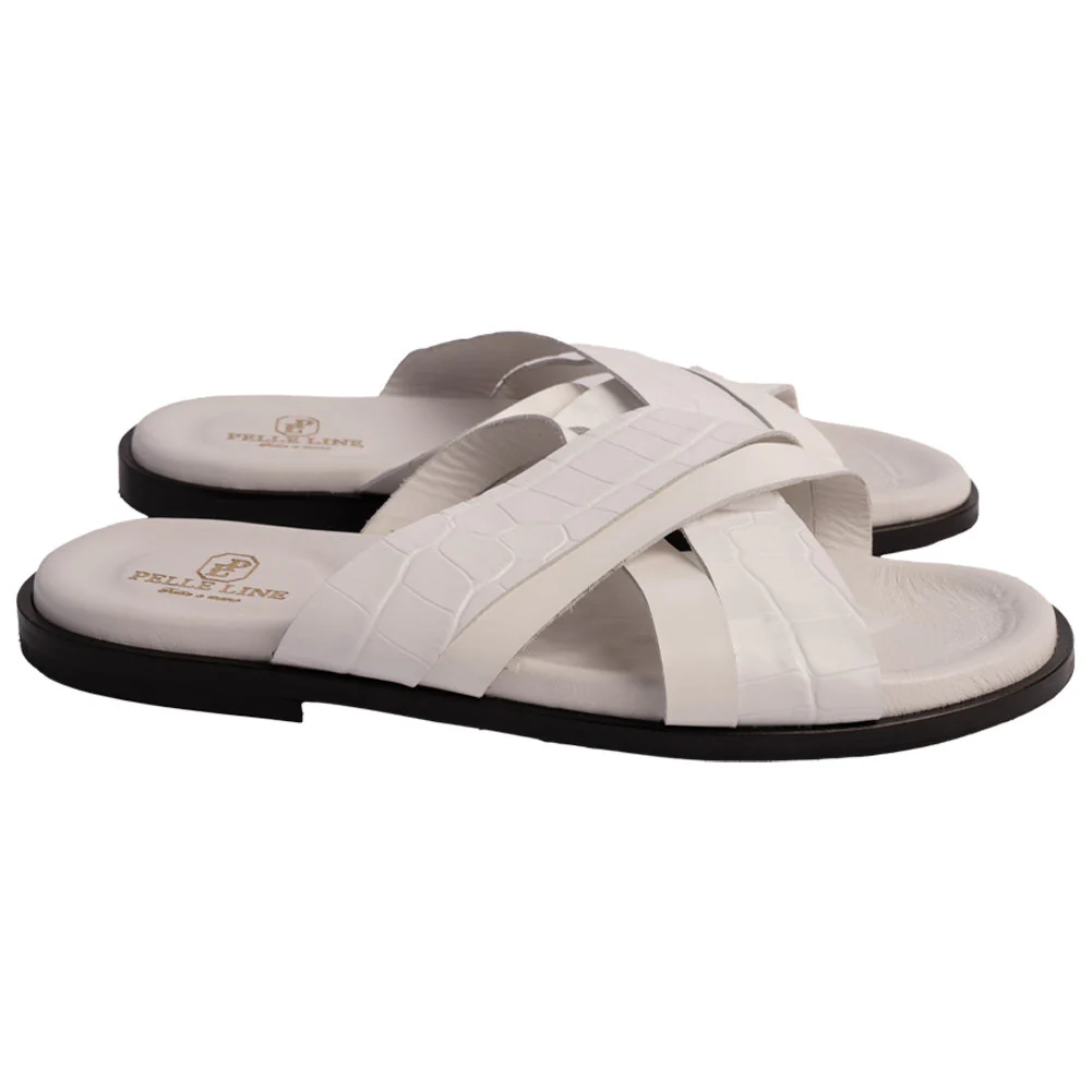 P000923- Aruba Sandal -White - Image 2