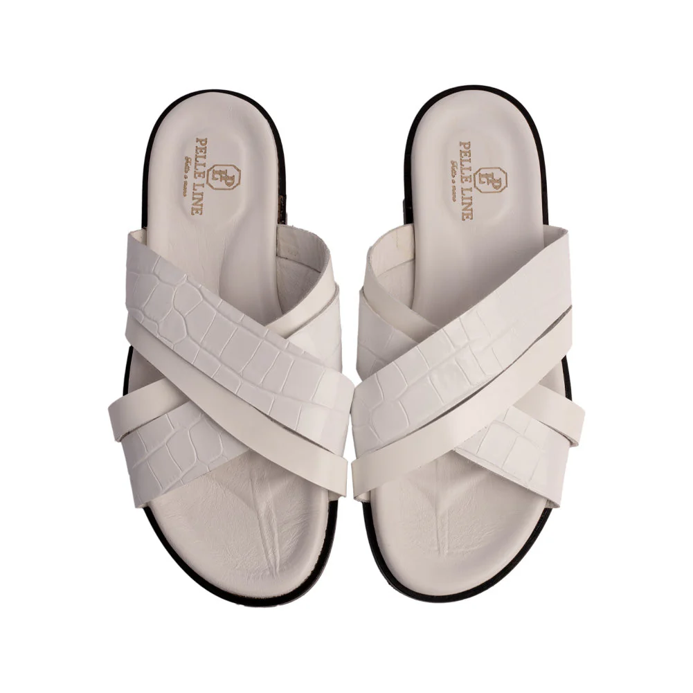 P000923- Aruba Sandal -White - Image 4