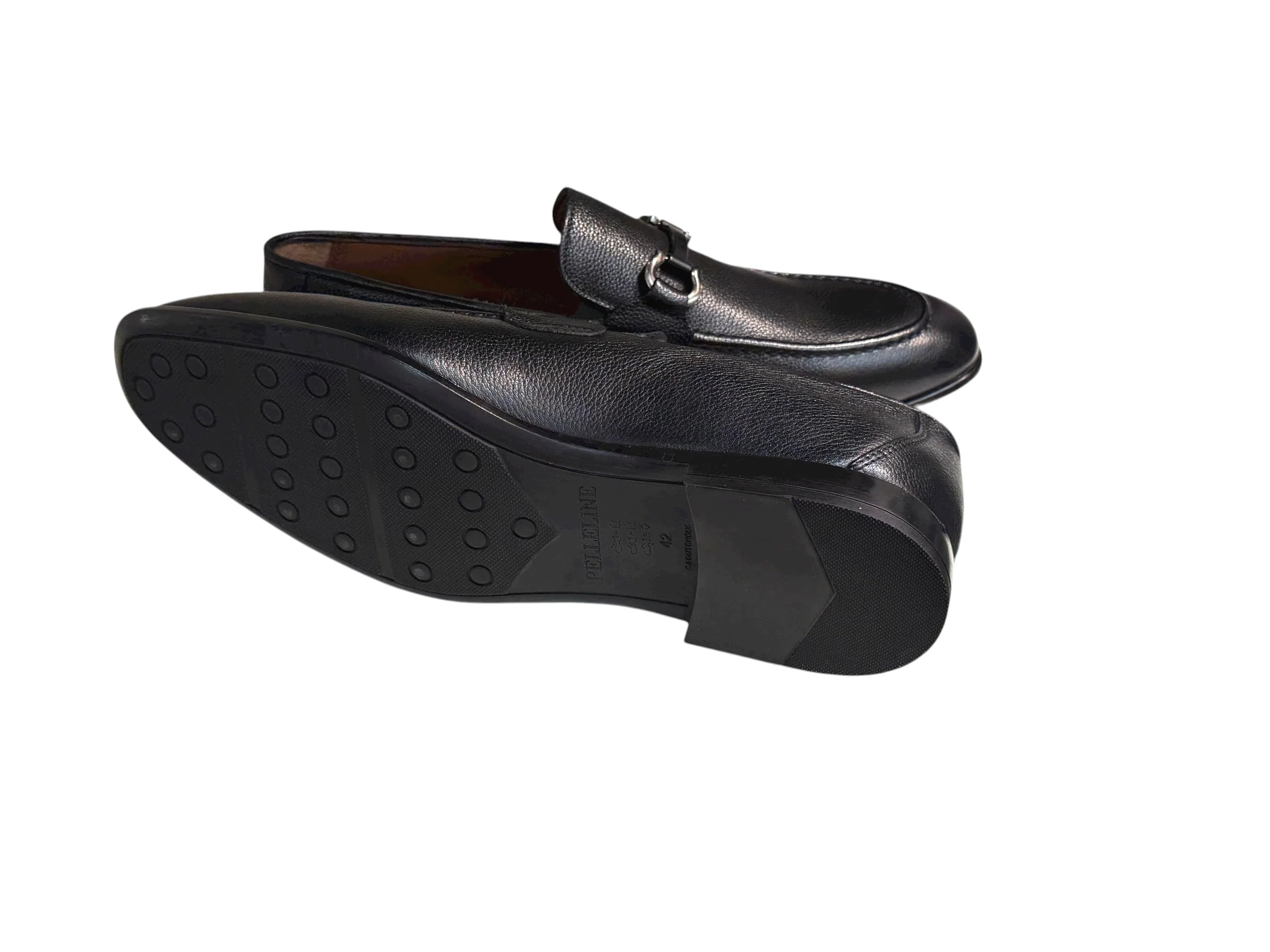 P001 -Doral Buckle Loafer- Black - Image 3