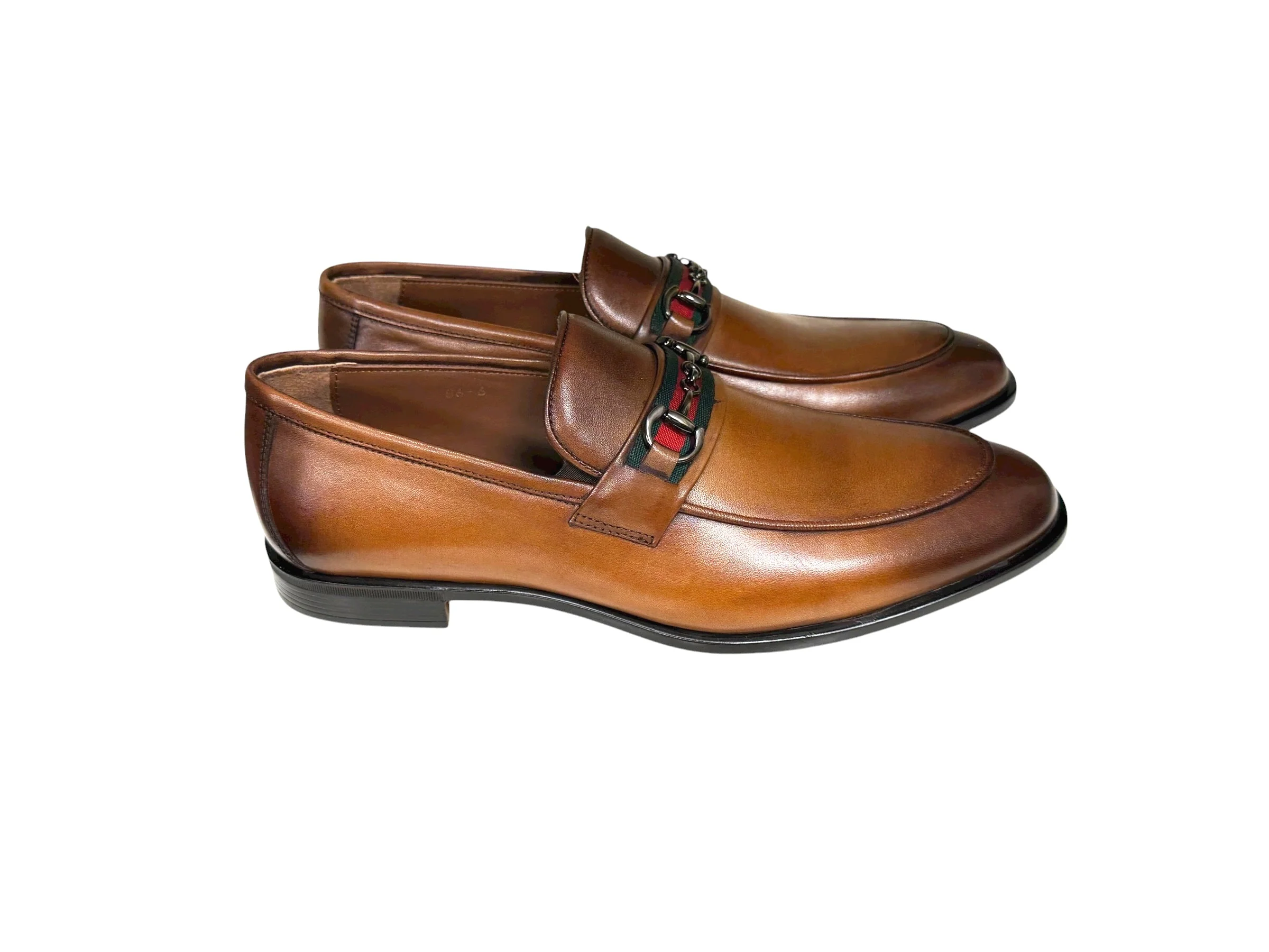 P0016 -Borris- Buckle Loafer- Tan - Image 2