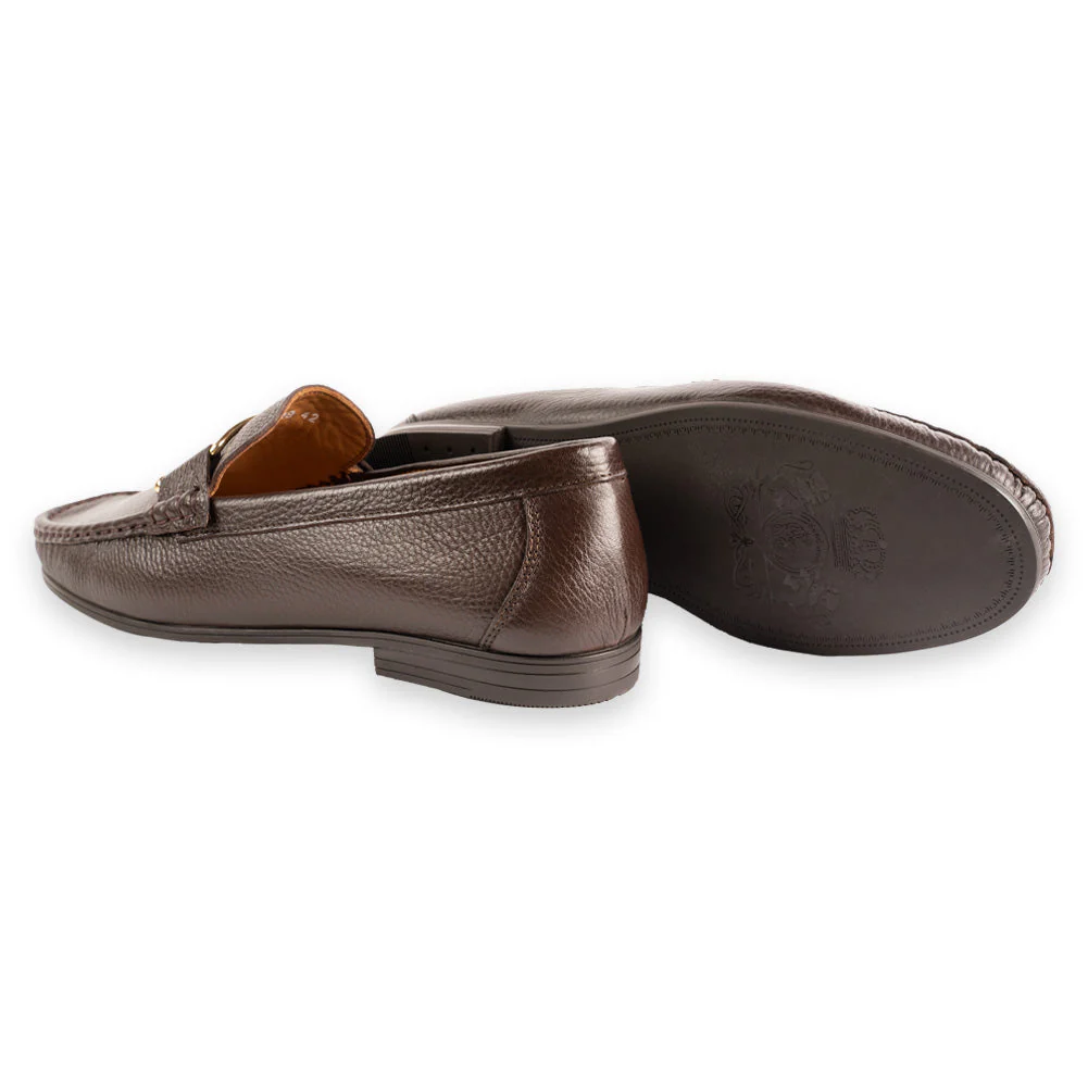 P0214 -3218 Deer V buckle- Brown - Image 3