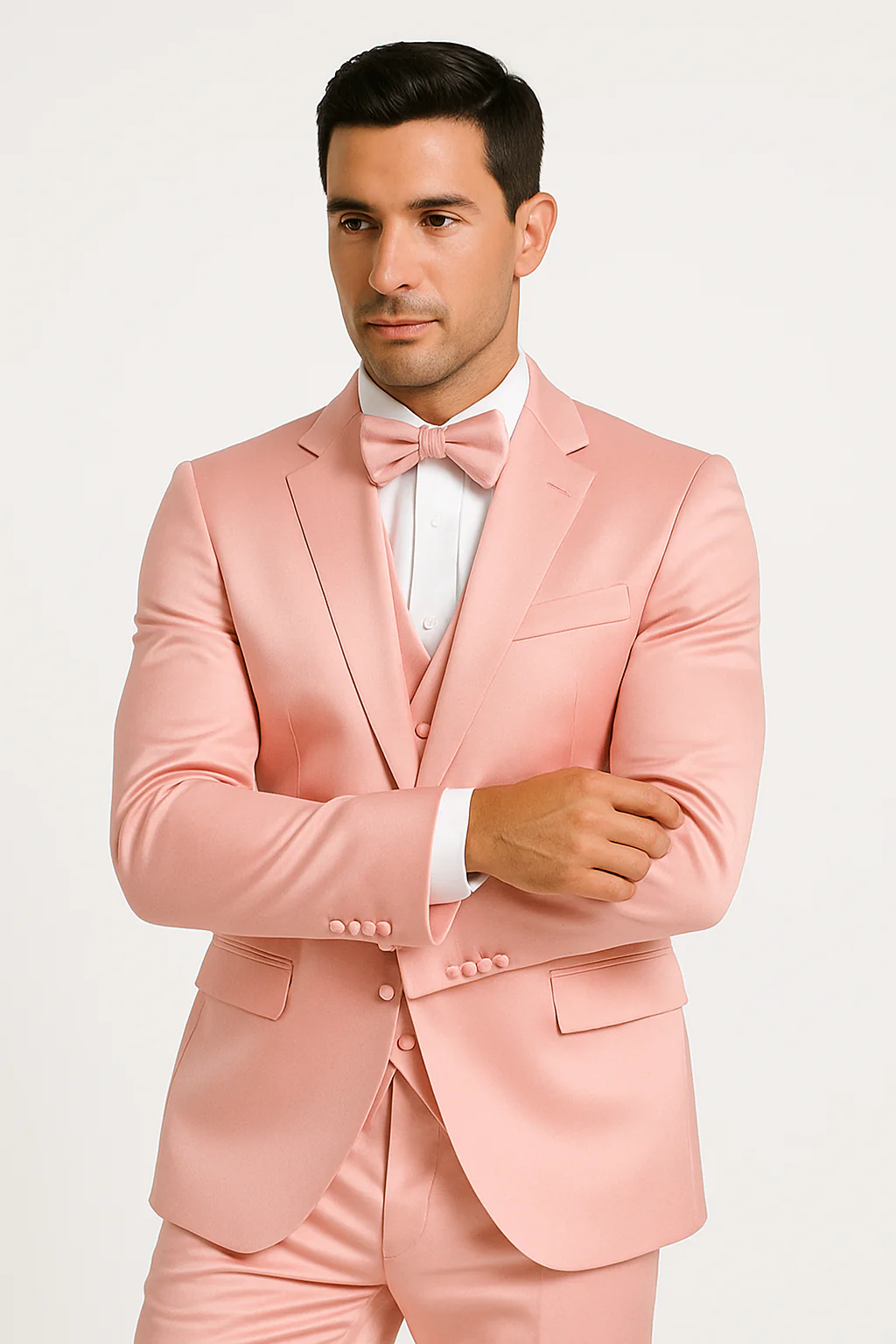 Pink-4pc-prom-wedding-tux - Image 2