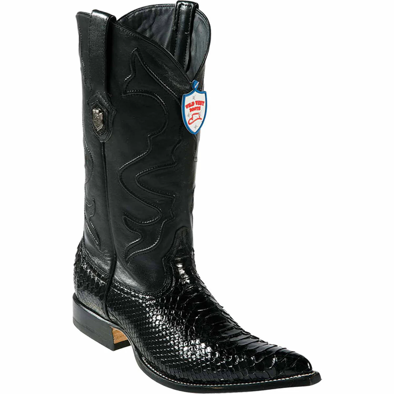 Pointy Snake Skin Boots - Image 5