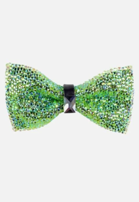 Rhinestone sequin Bow Tie