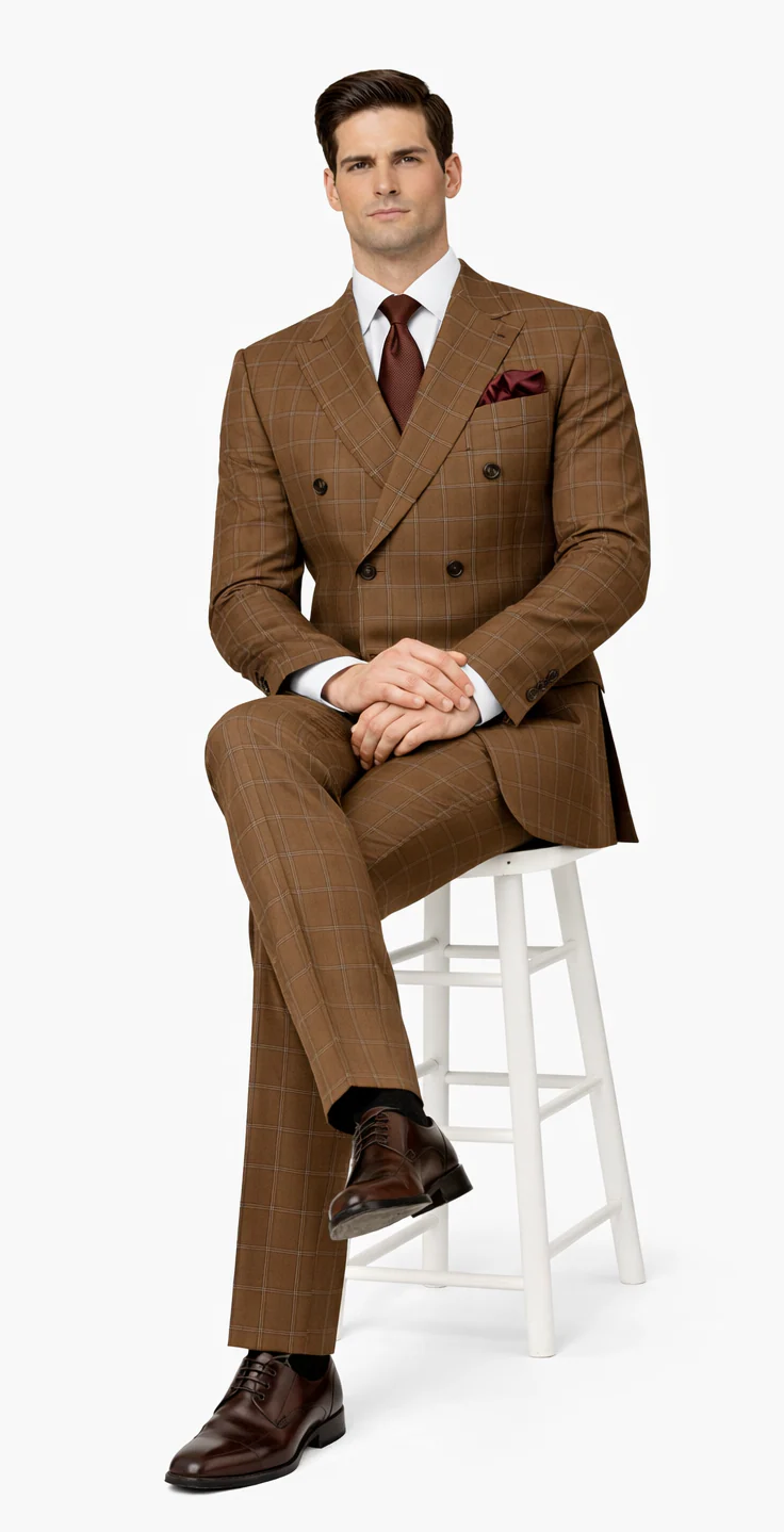 ROSSI MAN DOUBLE BREASTED SUIT ARTHUR RM2317 - Image 4