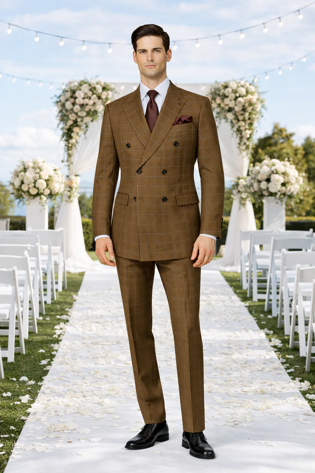 ROSSI MAN DOUBLE BREASTED SUIT ARTHUR RM2317 - Image 6