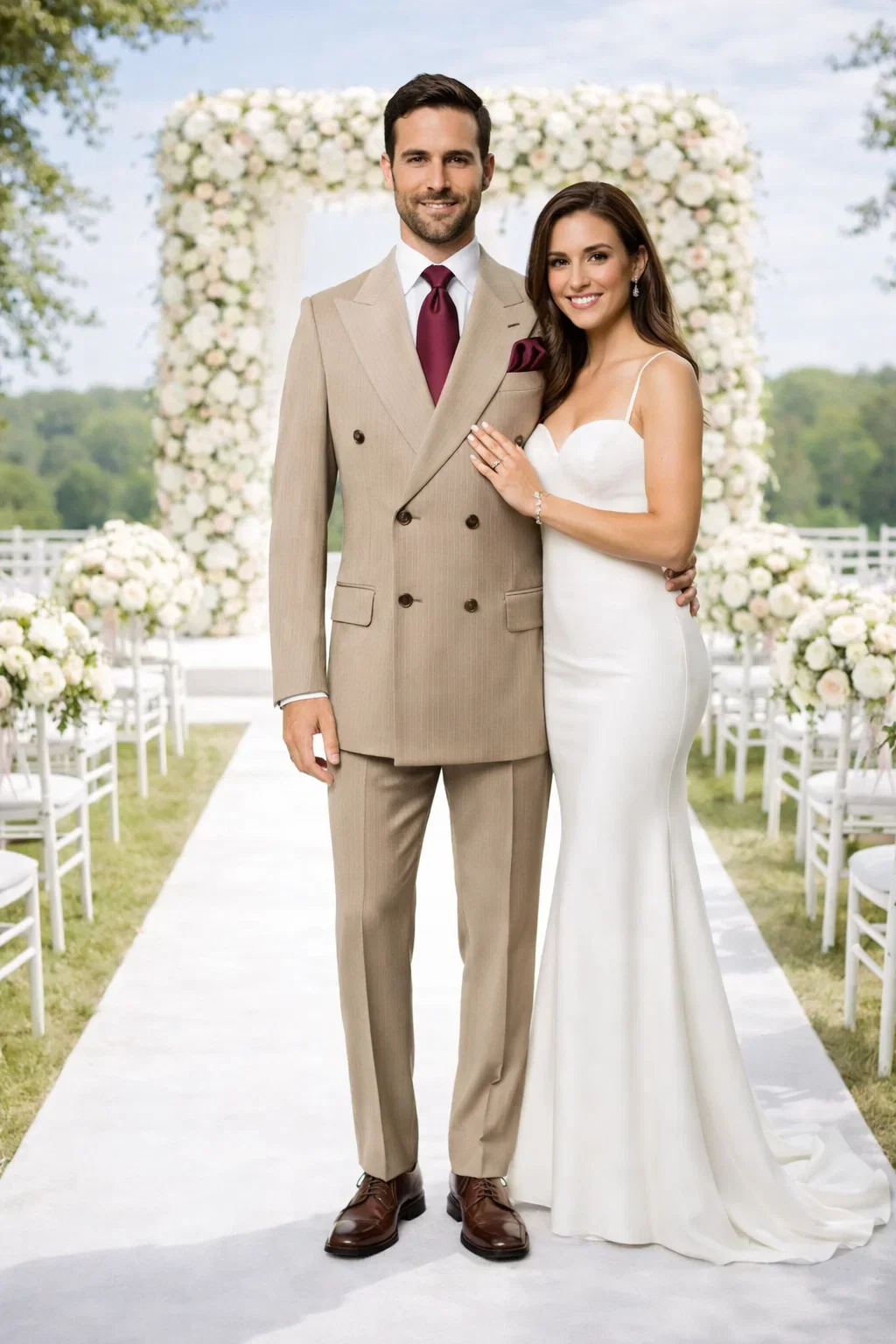 ROSSI MAN DOUBLE BREASTED SUIT ARTHUR RM2320 - Image 7