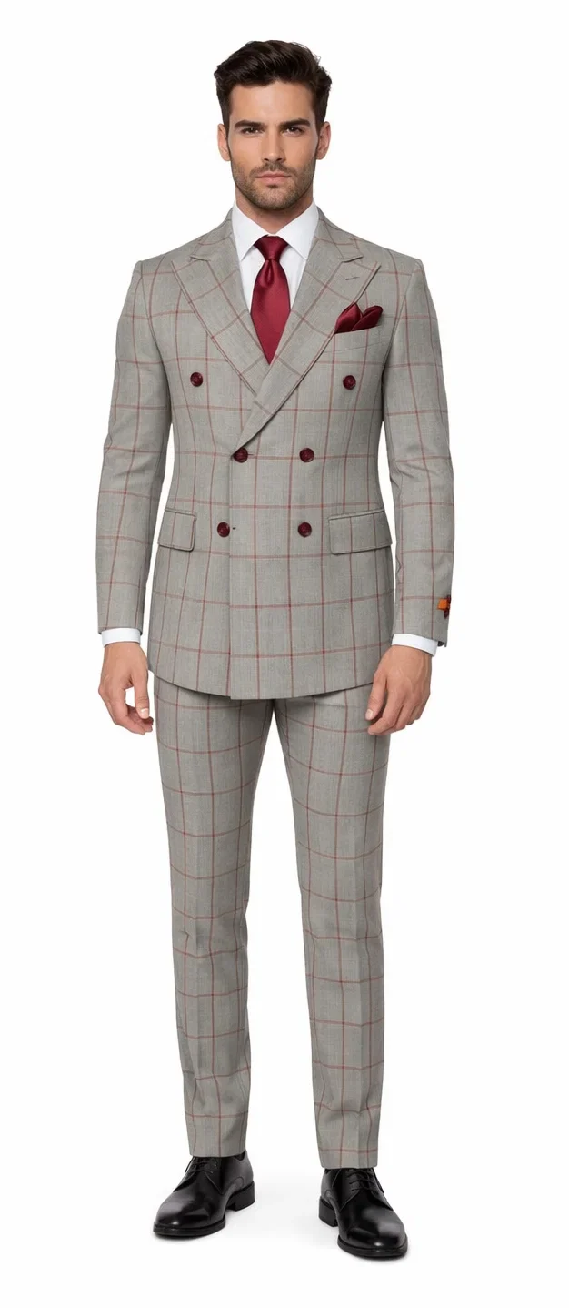 ROSSI MAN DOUBLE BREASTED SUIT ARTHUR RM2321