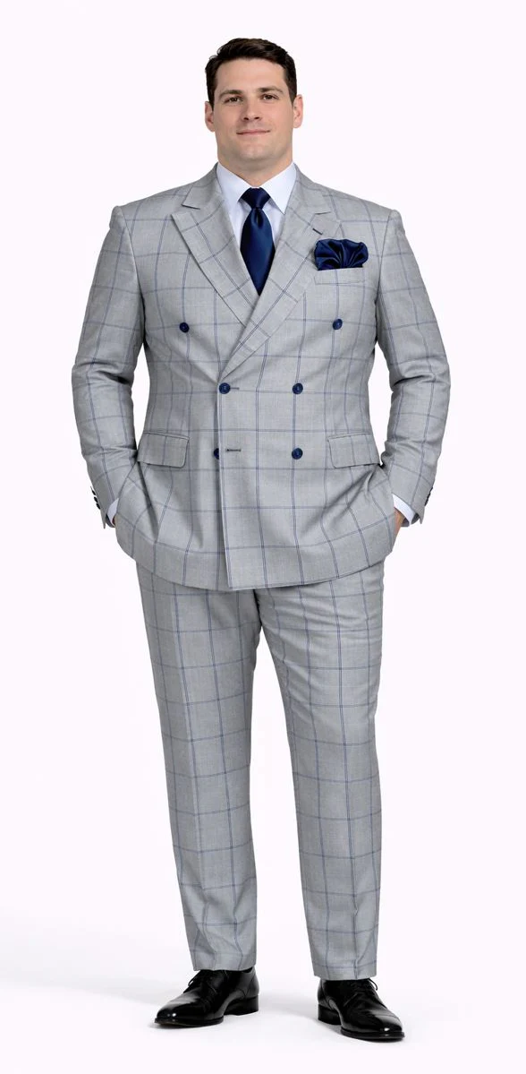ROSSI MAN DOUBLE BREASTED SUIT ARTHUR RM2322 - Image 8