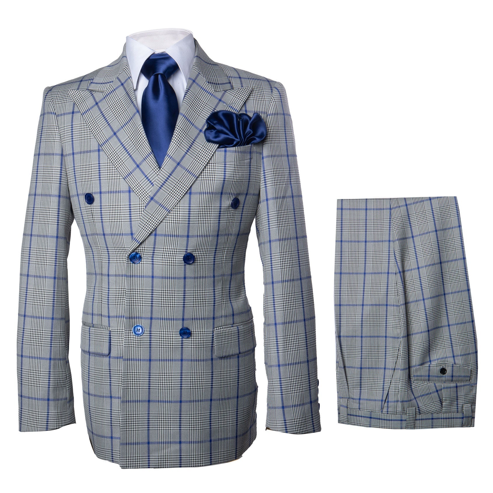 ROSSI MAN DOUBLE BREASTED SUIT ARTHUR RM2322 - Image 9