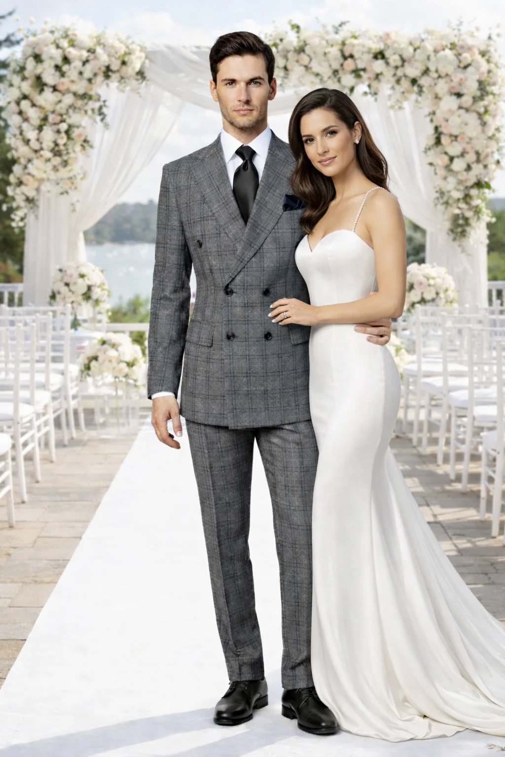 ROSSI MAN DOUBLE BREASTED SUIT ARTHUR RM2323 - Image 7