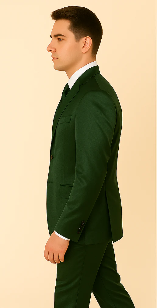 Rossi Man LEO RM1611 – Slim Fit 3-Piece Suit for Men | Modern Tailored Formalwear - Image 4