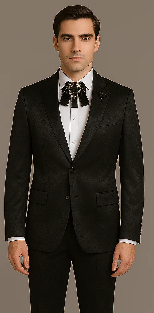 Rossi Man Leo RM1907 – Men's Modern Slim Fit 2-Piece Suit | Stylish Formal - Image 5