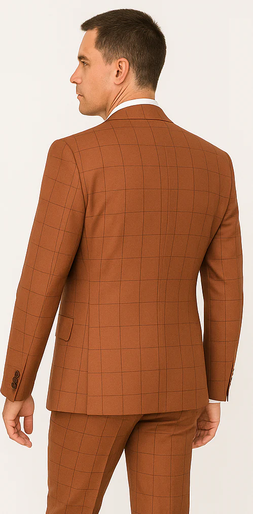 Rossi Man MAX RM1786 Slim Fit 3-Piece Suit – A Modern and Elegant Suit for Men - Image 2