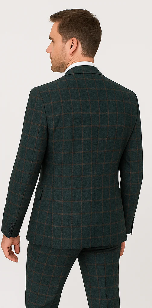 Rossi Man MAX RM1788 Slim Fit 3-Piece Suit – Stylish Formalwear for Men - Image 2