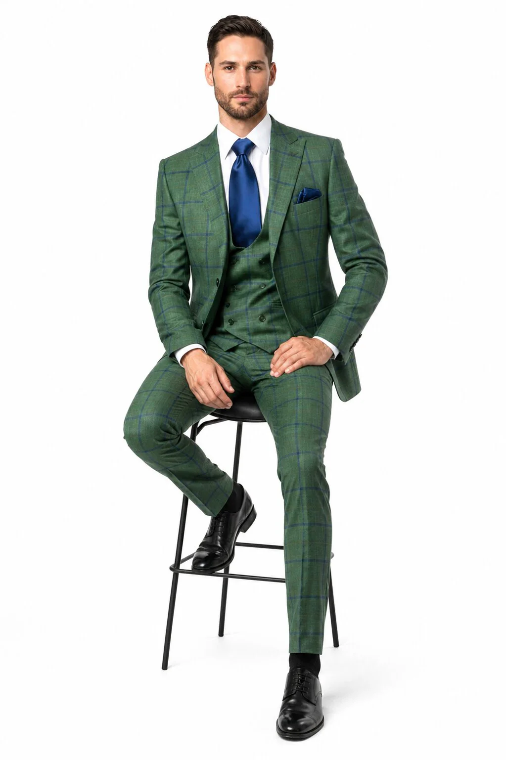 Rossi Man Max RM1841 – Men's Slim Fit 3-Piece Suit for Men - Image 4