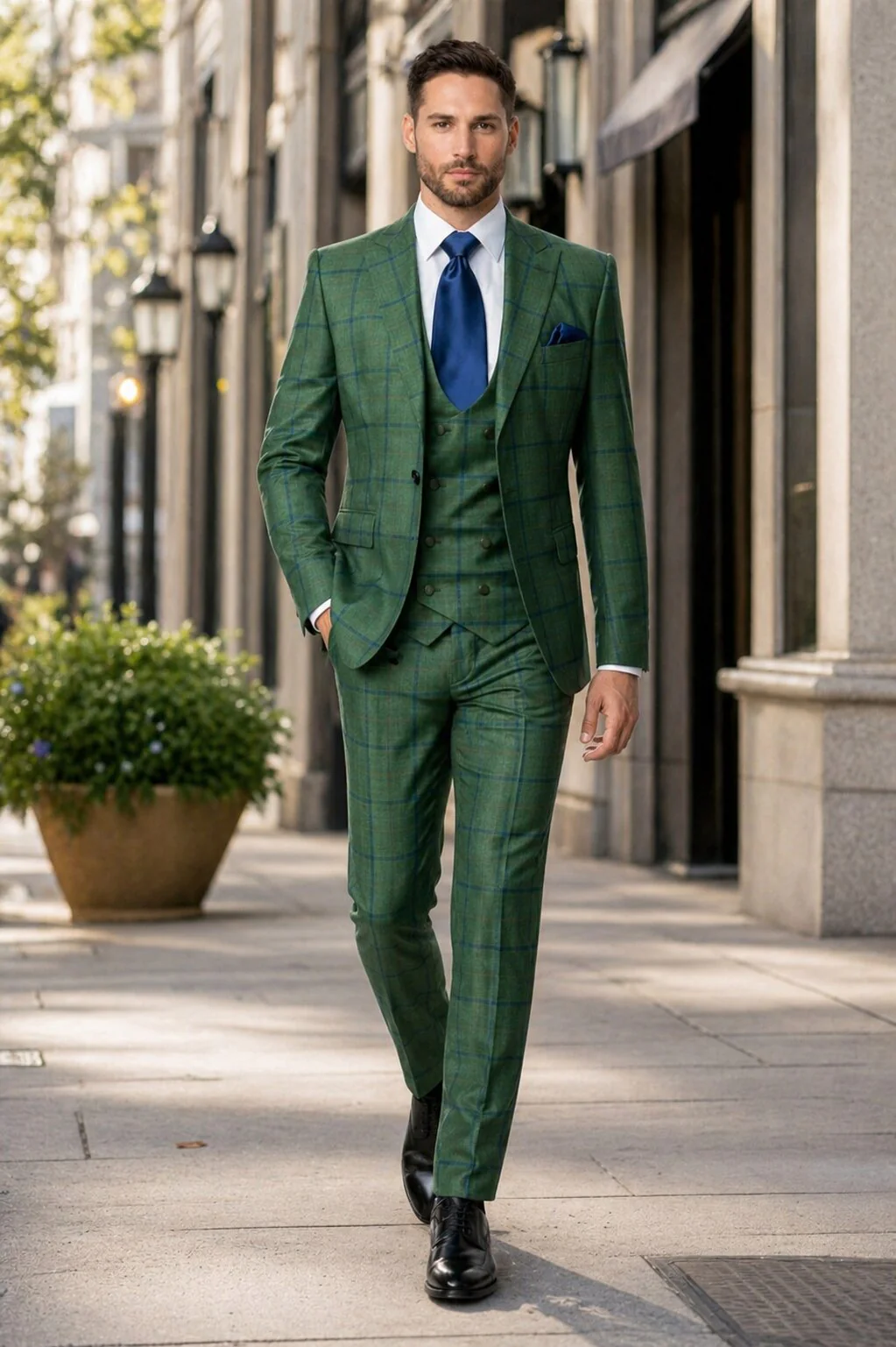 Rossi Man Max RM1841 – Men's Slim Fit 3-Piece Suit for Men - Image 7