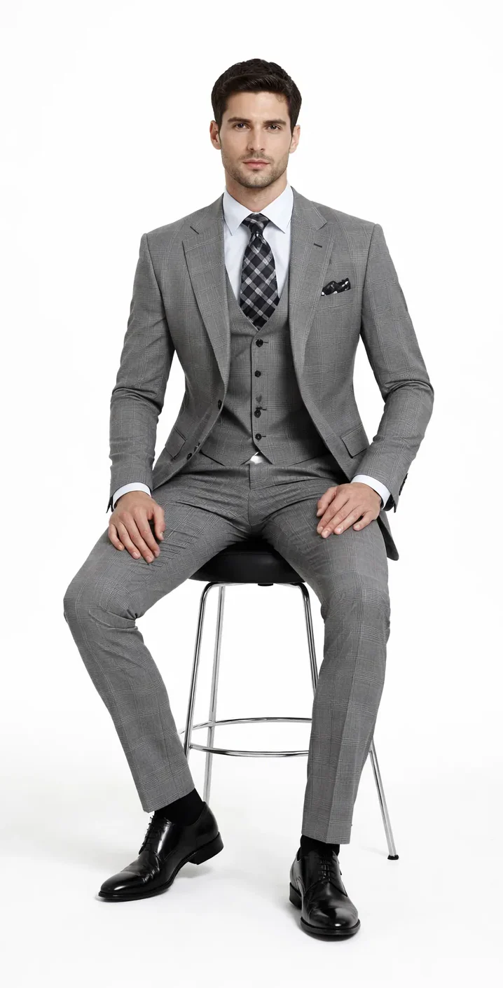 Rossi Man Men's Dress Suit – Classic Rossiman Formalwear for Timeless Style - Image 4