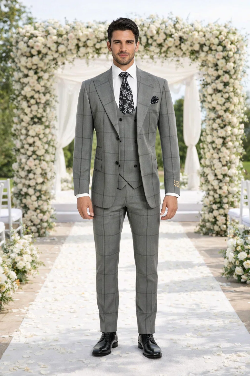 Rossi Man Men's Dress Suit – Classic Rossiman Formalwear for Timeless Style - Image 6