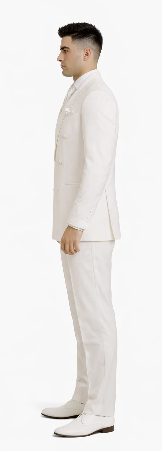 Rossiman Rossi Men's Dress Suit – Classic Tailored Formalwear - Image 3