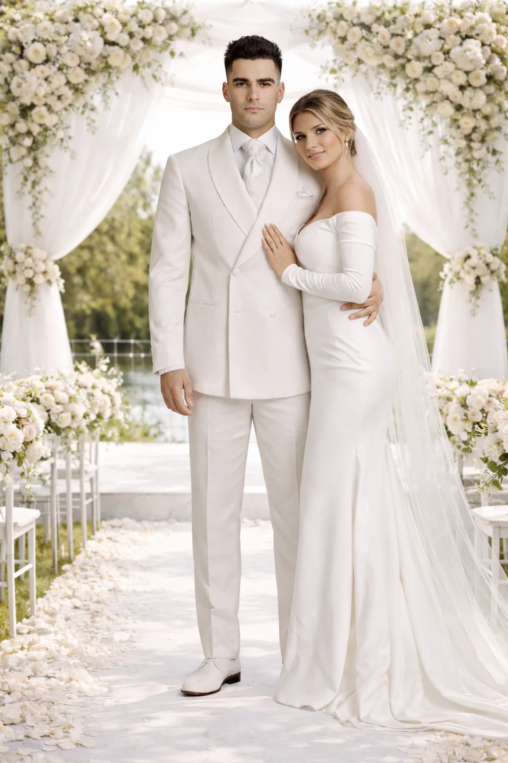 Rossiman Rossi Men's Dress Suit – Classic Tailored Formalwear - Image 7