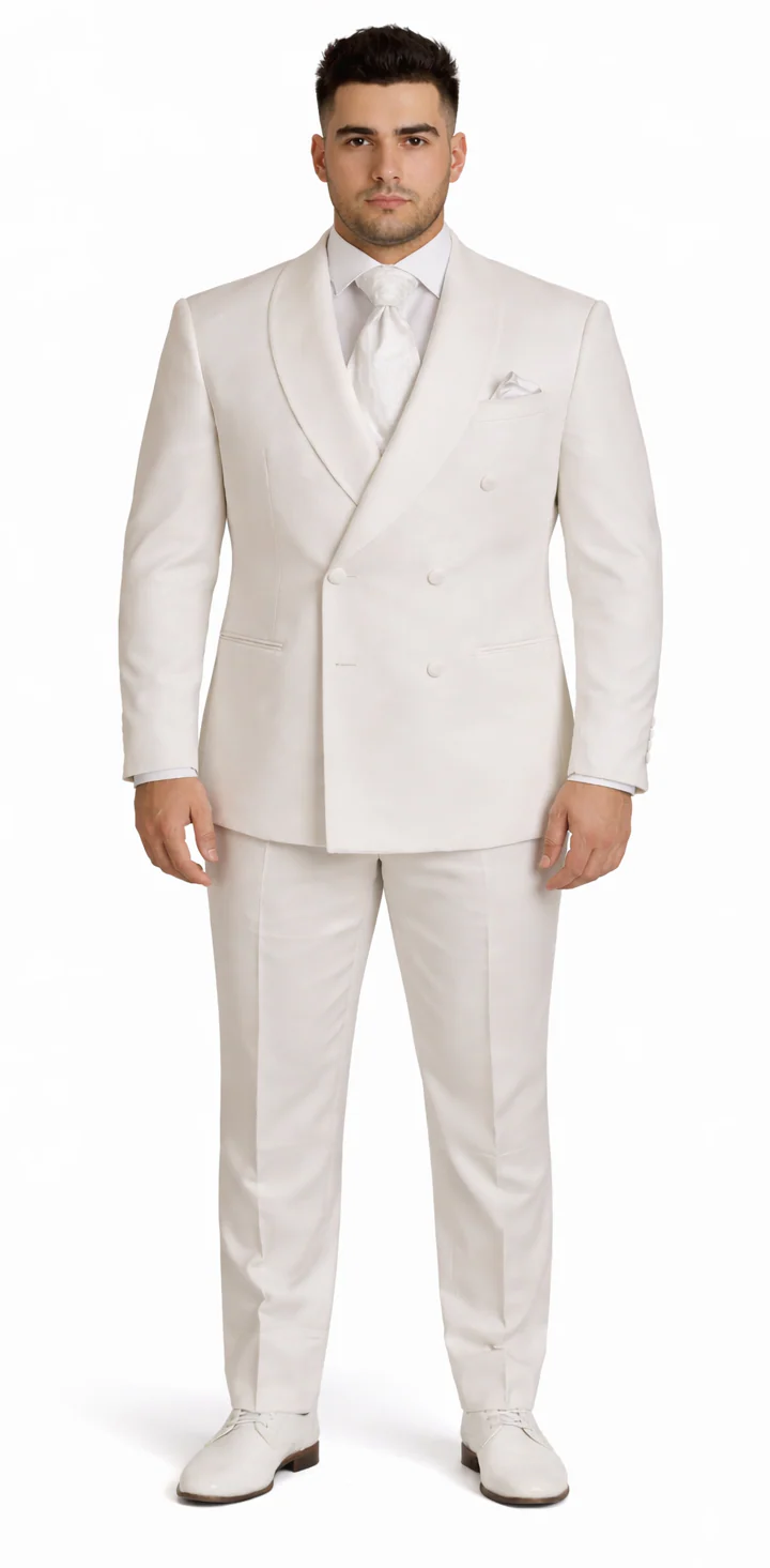 Rossiman Rossi Men's Dress Suit – Classic Tailored Formalwear - Image 8