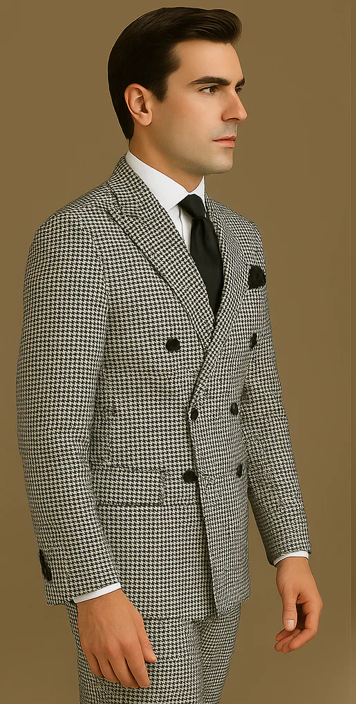 Rossi Man Milano RM1588 – Men's Modern 3-Piece Slim Fit Suit | Stylish Formal Outfit - Image 3