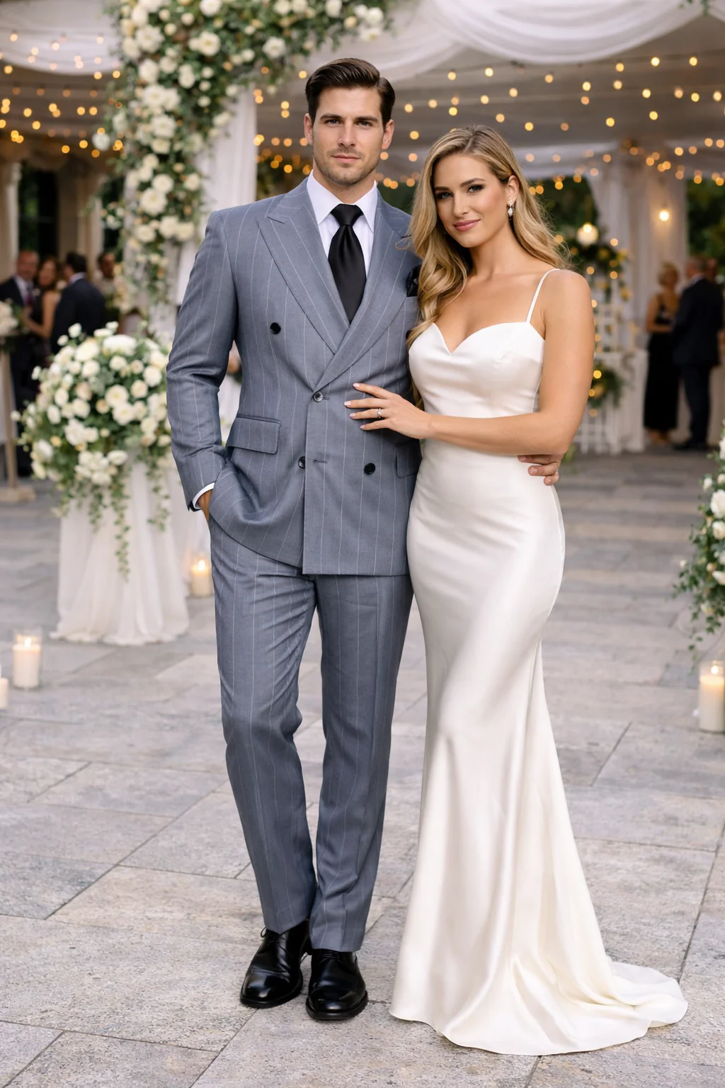 Rossi Man Milano RM1726 – Men's Double-Breasted 2-Piece Suit | Stylish Formal - Image 8