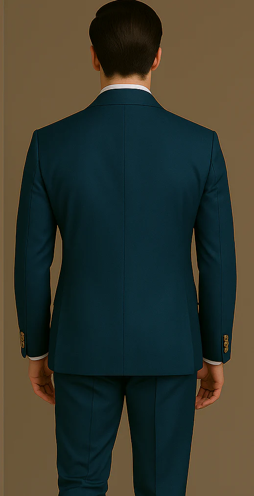Rossi Man Milano RM1773 – Men's Tailored Slim Fit Suit | Elegant Modern Formalwear - Image 2