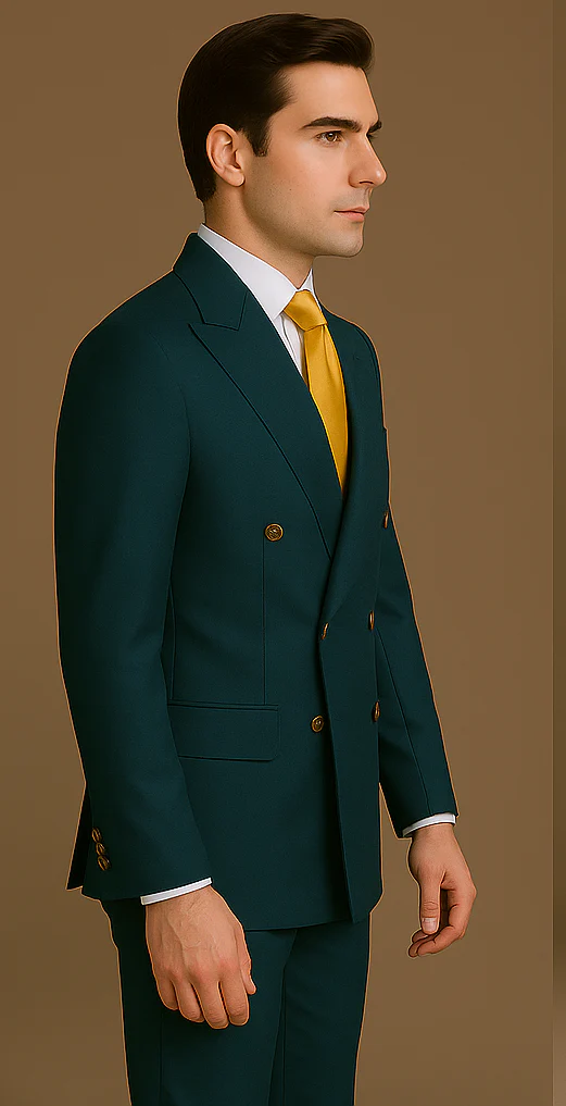 Rossi Man Milano RM1773 – Men's Tailored Slim Fit Suit | Elegant Modern Formalwear - Image 3