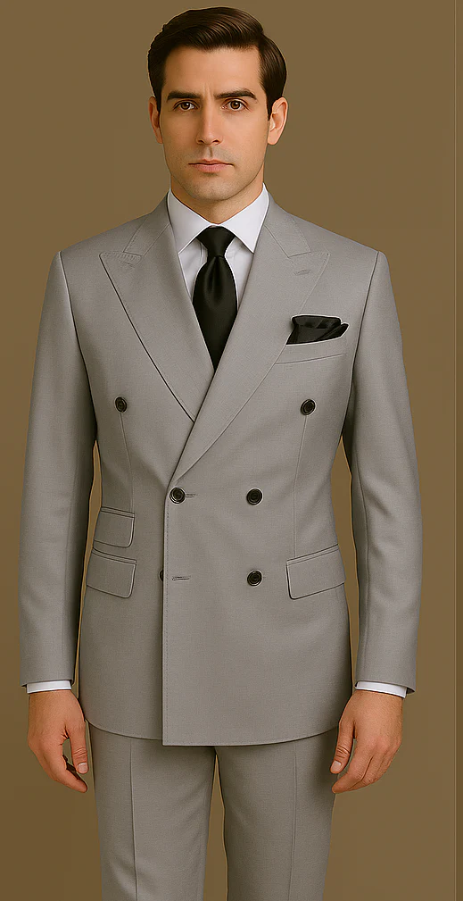 Rossi Man RM1178 – Milano Collection Slim Fit Suit for Men | Elegant Formal Wear - Image 5