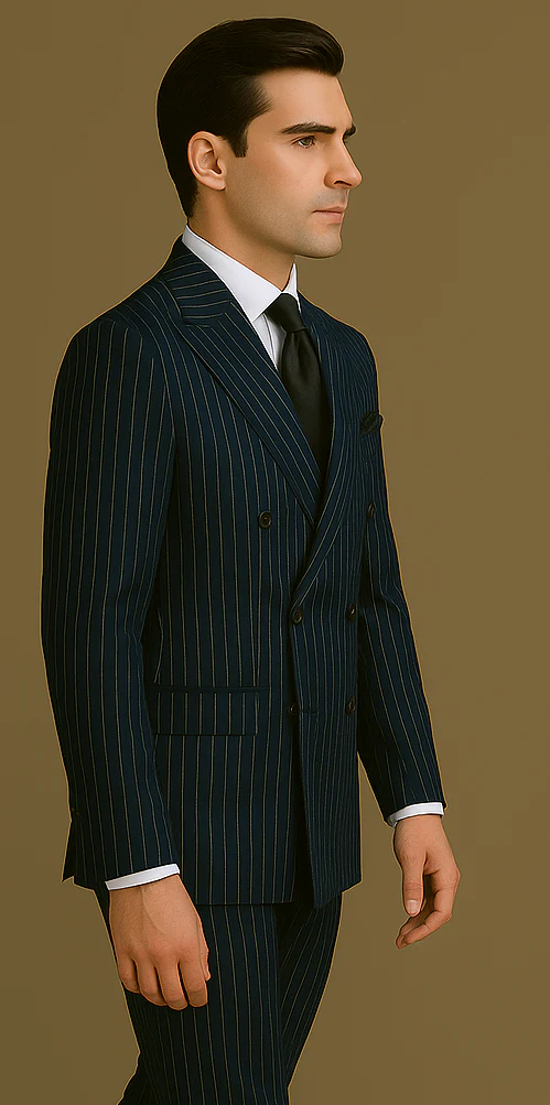 Rossi Man RM1223 – Milano Series Modern Slim Fit Suit for Men | Stylish Formal Wear - Image 3