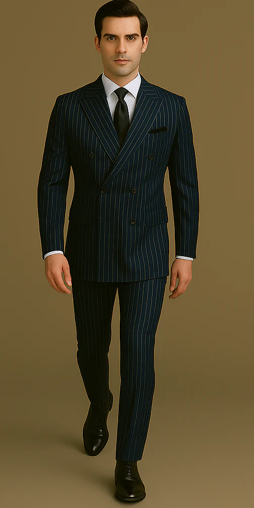 Rossi Man RM1223 – Milano Series Modern Slim Fit Suit for Men | Stylish Formal Wear - Image 4