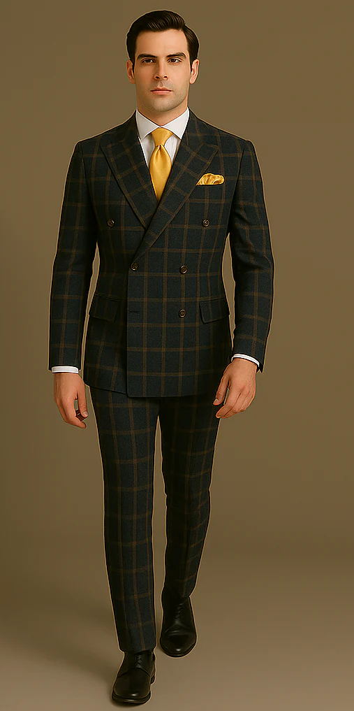 Rossi Man RM1790 – Elegant Slim Fit Milano Suit for Men | Stylish Formal Attire - Image 4
