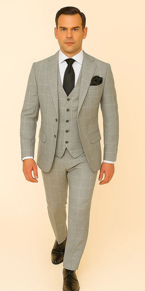 Rossi Man RM1851 Tom – Men's Slim Fit Suit for Modern Elegance - Image 2