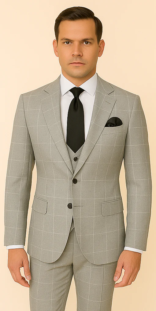 Rossi Man RM1851 Tom – Men's Slim Fit Suit for Modern Elegance - Image 5
